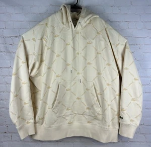 Lacoste LIVE All-Over Print Hoodie Hooded Sweatshirt Size 2XL XXL🐊 - Picture 1 of 7