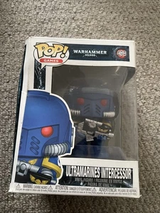 Funko Pop Warhammer 40K Ultramarines Intercessor 499 Vinyl Figure Authentic - Picture 1 of 4
