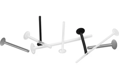 PIERCINGLINE  Piercing Stecker PTFE Labret ohne Kugel - Bild 1 von 4