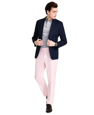 Tommy Hilfiger Mens Modern fit Sport Coat Blazer 40 S Navy Blue Solid - Image 1 of 2