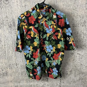 Joe Kealoha Reyn Spooner Hawaiian Shirt Medium Button Up Short Sleeve Print Men - Picture 1 of 10