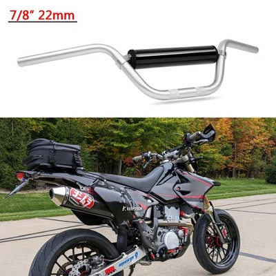 22mm 7/8" Handlebar w/ Chest Protector Pad For Suzuki DRZ400 DR-Z 400 DRZ400SM - Image 1 of 4