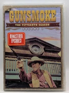 Gunsmoke Season 15 Volume 1 DVD James Arness Matt Dillion Western NEW SEALED - Picture 1 of 2