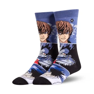 Calcetines Odd Sox Death Note Mash Up Divertidos Novedad Adulto Grandes - Imagen 1 de 5