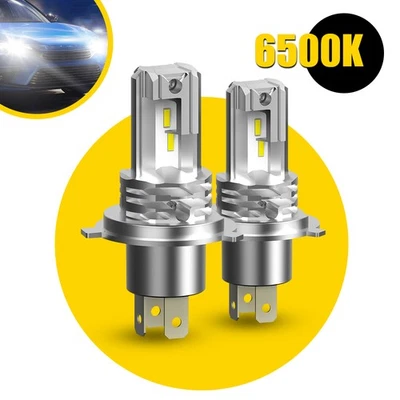 AUXITO H4 Bulbs LED High Headlight Beam Low Super Bright 100000Lumens 100W 6500K - Image 1 of 4