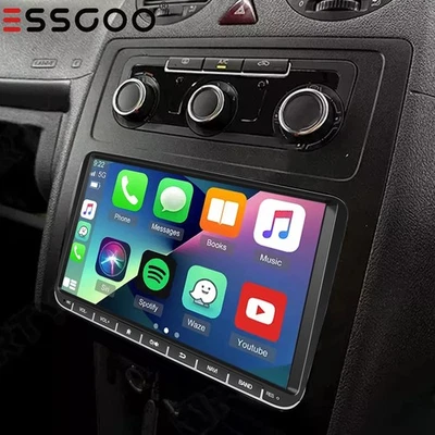 9" VW Caddy *2003 to 2010* 100% FIT PLUG & PLAY Apple Car PLay Car Stereo GPS BT - Image 1 of 4