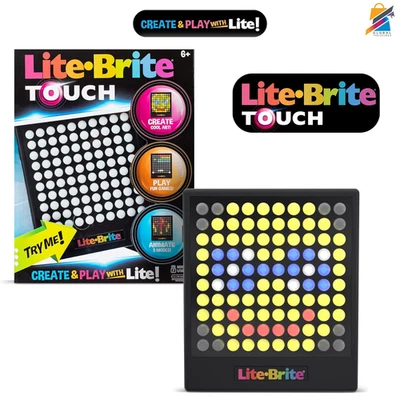 Juguete interactivo Lite Brite Touch iluminado STEM para niños - arte creativo juego edades Foto 1 de 4