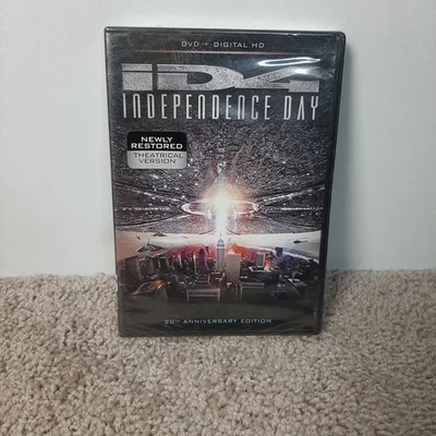 Independence Day 20th Anniversary Edition (DVD + Digital HD) NEW/SEALED - Image 1 of 2