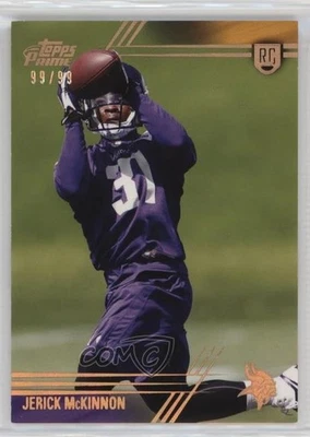 2014 Topps Prime Rookie Copper Rainbow /99 Jerick McKinnon #109 Rookie RC - Image 1 of 2
