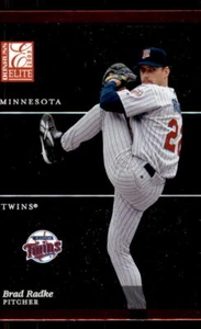 2003 Donruss Elite  #36 Brad Radke Minnesota Twins - Picture 1 of 2