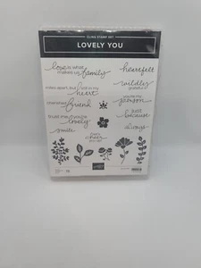 Stampin' Up! Lovely You Set mit 18 klammernden Gummistempeln nicht mehr produziert 152525 - Bild 1 von 4