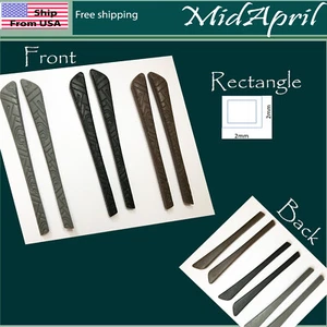 Temple End Tips repairs Eyeglasses Sunglasses spectacles Glasses Rectangle 2x2 - Picture 1 of 1