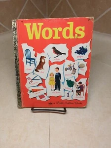 VTG 1972 Printing, Words, A Little Golden Book #45 - Picture 1 of 2