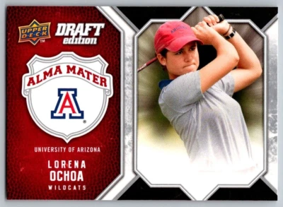 LORENA OCHOA 2009-10 Upper Deck Draft Edition Alma Mater #AM-LO - Image 1 of 2