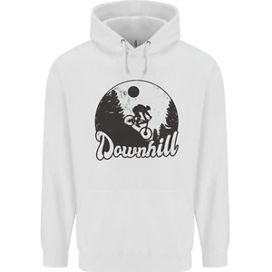 Downhill Mountain Biking Cycling MTB Bike Childrens Kids Hoodie - Picture 1 of 27