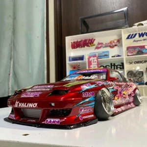 Addiction 1/10 RC Car Painted Body Nissan 180SX BN SPORTS - Picture 1 of 14