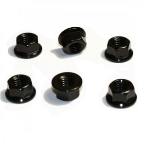 Kit de tuercas de piñón trasero de aluminio Aprilia RST Futura 01-03 - negro - Imagen 1 de 1