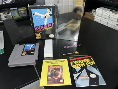 Kung Fu Nintendo NES Video Game Complete CIB 3 Screw Cart - Image 1 of 2