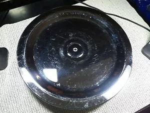 Vintage Metal Kromex Lazy Susan 16" Round Revolving Turntable Platter & Base USA - Picture 1 of 5