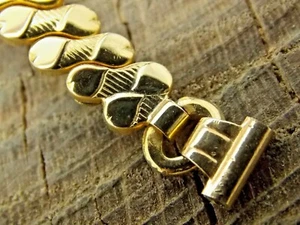 Topps NOS Unused Expansion Vintage Watch Band 7mm Stainless Ladies Bracelet - Picture 1 of 3