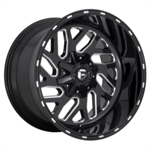 Fuel Off-Road 17x9 Wheel Gloss Black Milled D581 TRITON 5x4.5/5x5 -12mm Rim - Picture 1 of 4