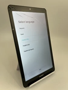 Huawei MediaPad T3 7.0 BG2-W09 8GB Wi-Fi 7" 2MP Grey Android Tablet Cracked - Picture 1 of 24