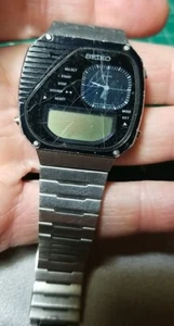 Seiko H239-5030 Uhr Roboter Original Armband Verkauf wie vorgefunden ungeprüft Bin 2 - Bild 1 von 6