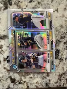 2021 BOWMAN CHROME TALENT PIPELINE BREWERS BRICE TURANG FELICIANO RAY #TP-MIL - Foto 1 di 1