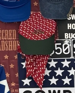 BEYONCE OFICIAL ACTO II VAQUERO CARTER TOUR 2025 ESTRELLA ROJA GORRA SOMBRERO BUFANDA DURAG - Imagen 1 de 1