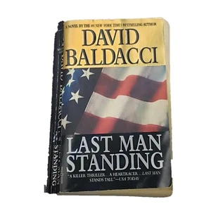 Last Man Standing by David Baldacci (2002, Mass Market, Reprint) B022 - Picture 1 of 3