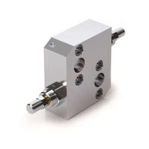 Hydraulic Dual Cross Line Relief Valve Flangable On Danfoss Motors OMP/OMR, VAU - Photo 1/4