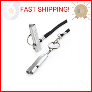 Noopel Emergency Whistles Lifeguard Safety Whistle with Lanyard and Keychain for - Picture 1 of 2