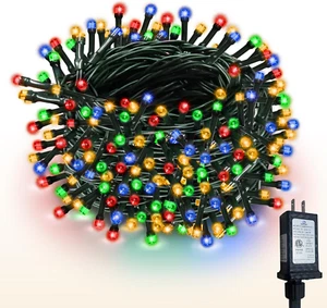 Christmas Tree String Lights 338Ft 1000 LED Waterproof with 12 Modes, Twinkle Pl - Picture 1 of 9