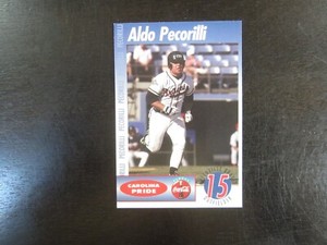 1995 Coca Cola Sports Print Greenville Braves Aldo Pecorilli (B60 Atlanta Braves