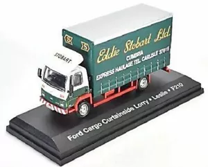 Atlas Editions Eddie Stobart Ford Cargo Curtainside Lorry Model 1:76/00 Scale - Picture 1 of 1
