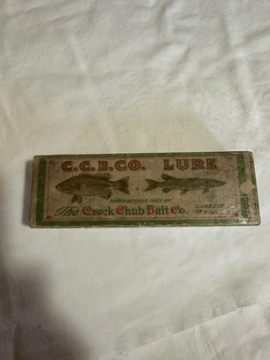 Vintage Creek Chub Bait Co Husky Pikie 2302 Lure Box  Please Read Description - Image 1 of 4