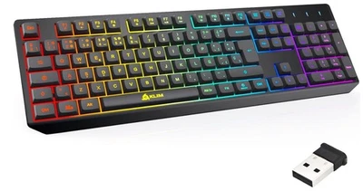 KLIM Chroma Wireless - Spanish Español Keyboard - Teclado inalámbrico Gaming ... - Image 1 of 4
