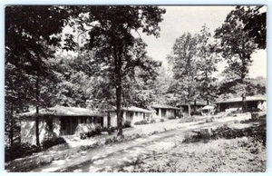 1940-50's FAIRYLAND COURTS CABINS LOOKOUT MOUNTAIN TENNESSEE POSTCARD - Picture 1 of 2