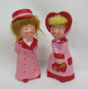 Coppia Baci Napco Vintage Cuori San Valentino - Foto 1 di 17