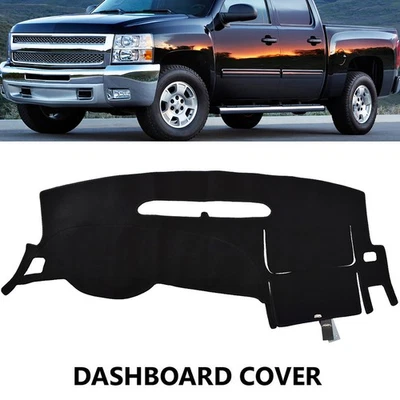 Dash Cover for Chevy Silverado GMC Sierra 1500 2007-2013 Dashboard Cover Mat - Image 1 of 4