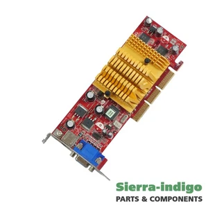 MSI nVidia MX4000-T128 128MB Low Profile AGP Graphics Card VGA S-VIDEO - Picture 1 of 15