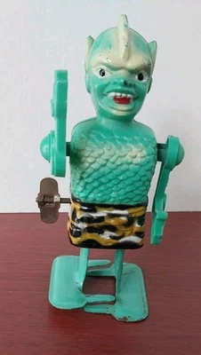 Robot de juguete vintage años 60 Marx Great Garloo hijo de Garloo cuerda Foto 1 de 4