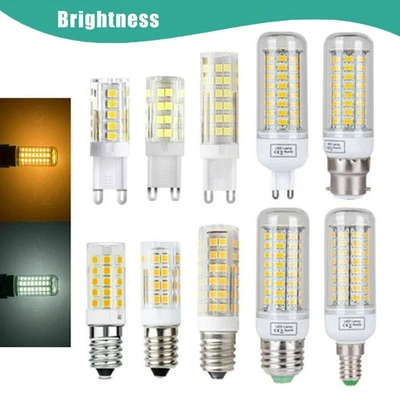 LED Bulb E27 E14 B22 G9 25W  7W 8W 15W 20W Corn light bulbs Replace Halogen lamp - Image 1 of 4