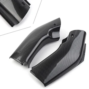 Front Side Dash RAM Air Duct Cover Verkleidung für NINJA ZX6R 2000-2002 Carbon - Picture 1 of 12