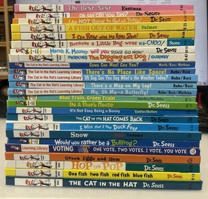 Lot Of 25 Dr Seuss Beginner & Bright And Early Hardcover Books - Picture 1 of 1