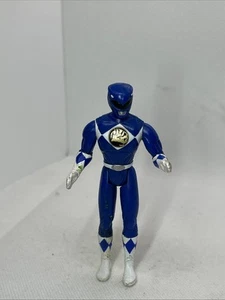 McDonalds Happy Meal MMPR Power Rangers Blue Ranger 4" Action Figure Saban 1995 - Picture 1 of 5