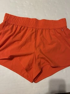 DSG Damen Ginger Orange MidRise Schritt Shorts Größe Large gebraucht N23 - Bild 1 von 4