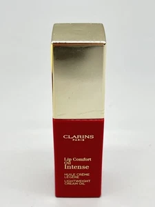 CLARINS Lip Comfort Oil Intense Lightweight Cream Oil 06 Intense Fuchsia - 0.2oz - Picture 1 of 2