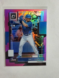 2022 Panini Optic Pink Matt Chapman Baseball Card #151 - Bild 1 von 2