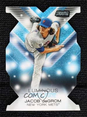 2015 Topps Stadium Club Triumvirate Luminous Jacob deGrom #T-2B - Image 1 of 3